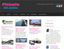 Tablet Screenshot of pinkallaautosolutions.com